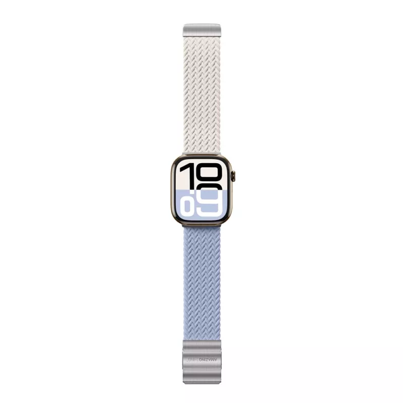 AMAZINGTHING Blend Band 2 kpl:n pakkaus Apple Watch 45/46/49 mm - Starry Blue / Starlight
