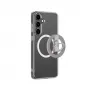 AMAZINGTHING Minimal Mag Case magneettirenkaalla Samsung Galaxy S25+ - läpinäkyvä