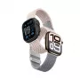 AMAZINGTHING Blend Band 2-Pack -kellorannekesarja Apple Watch 42mm - Pinkki-harmaa / Pinkki