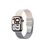 AMAZINGTHING Blend Band 2-Pack -kellorannekesarja Apple Watch 42mm - Pinkki-harmaa / Pinkki