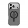AMAZINGTHING Titan Pro Grip Ring Set -kotelo iPhone 17 Pro -puhelimeen, MagSafe-yhteensopiva, musta