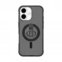 AMAZINGTHING Titan Pro Grip Ring Set -kotelo Apple iPhone 17 -puhelimeen, MagSafe - musta