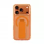 AMAZINGTHING Titan Pro Holder -kotelo iPhone 17 Pro -puhelimeen, MagSafe - oranssi