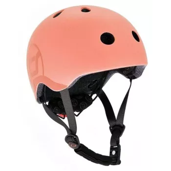 Scoot & Ride Kask S-M Peach lasten monilajikypärä