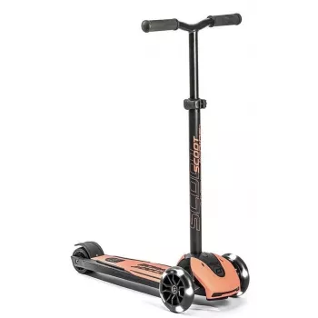 Scoot & Ride Highwaykick 5 LED Peach 3-pyöräinen potkulauta