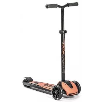 Scoot & Ride Highwaykick 5 LED Peach 3-pyöräinen potkulauta