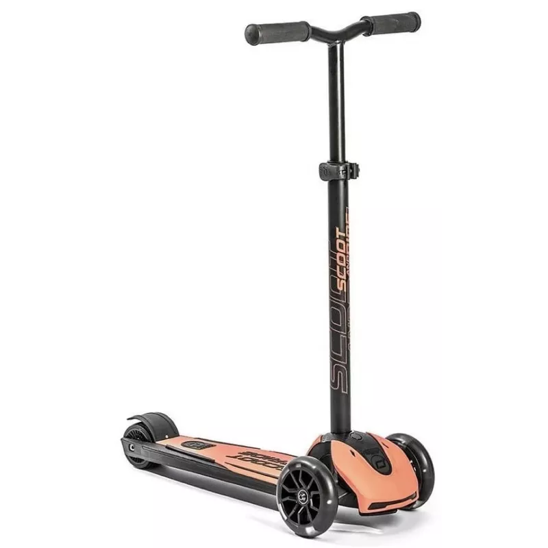 Scoot & Ride Highwaykick 5 LED Peach 3-pyöräinen potkulauta