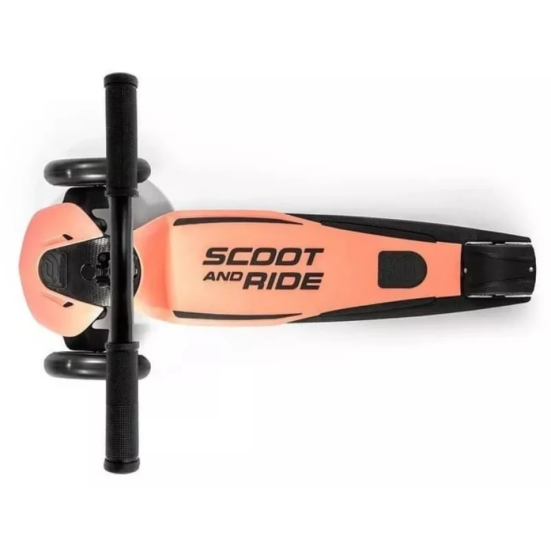 Scoot & Ride Highwaykick 5 LED Peach 3-pyöräinen potkulauta