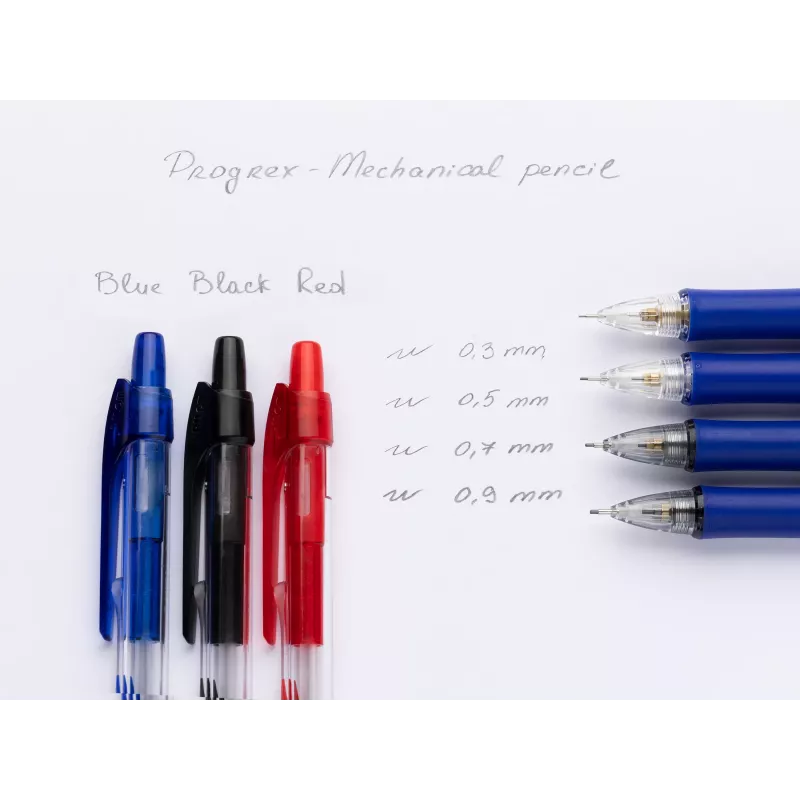 PILOT PEN Progrex BeGreen lyijytäytekynä punainen HB 0,5 mm 1 kpl