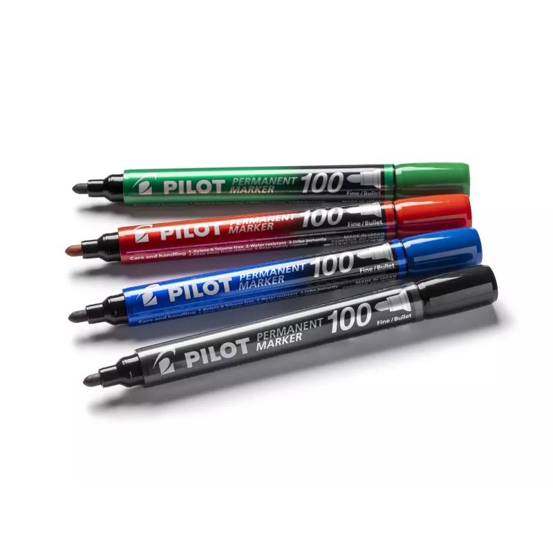 Pilot Pen 100 pysyvä tussi vihreä 1,0 mm