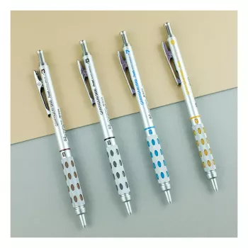 Pentel lyijytäytekynä 0,5 mm metallinhohto hopea