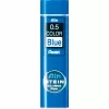 Pentel Ain Stein värillinen lyijytäyte 0,5 mm sininen 20 täytettä