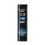 Pentel C279-HBO -vaihtoleadit 0,9 mm HB, musta, 36 kpl