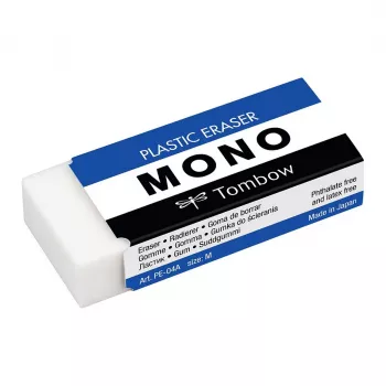 Tombow MONO M valkoinen pyyhekumi