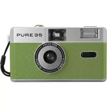 KODAK Pure 35 Green kertakäyttökamera 35 mm ISO 400 27 kuvaa sisäänrakennettu salama