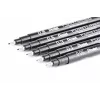 Pentel Pointliner -kuitukärkikynäsarja, musta