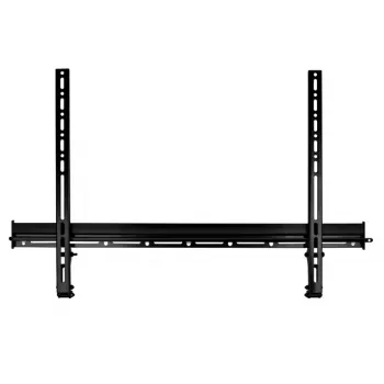B-TECH BTV521 kiinteä seinäteline 32-65 inch näytöille, musta, 70 kg kantavuus, VESA 75x75 - 600x400