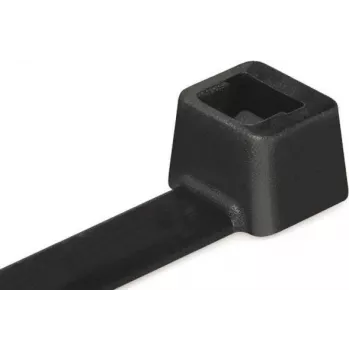HellermannTyton UB200C-B-PA66-BK nippuside 200x4,6 mm musta (100 kpl:n pakkaus)