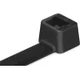 HellermannTyton UB200C-B-PA66-BK nippuside 200x4,6 mm musta (100 kpl:n pakkaus)
