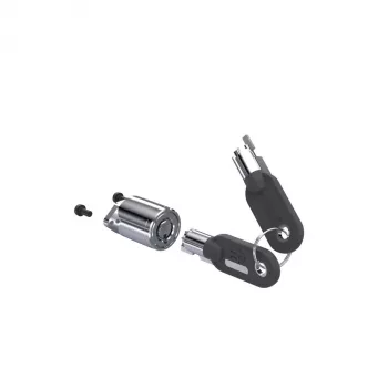Ergonomic Solutions SpacePole Kensington T-Bar -lukko MultiClipille - hopea/musta