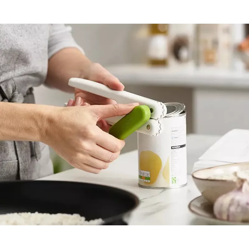 Joseph Joseph Pivot 3-in-1 purkinavaaja - valkoinen/ruostumaton teräs