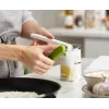 Joseph Joseph Pivot 3-in-1 purkinavaaja - valkoinen/ruostumaton teräs