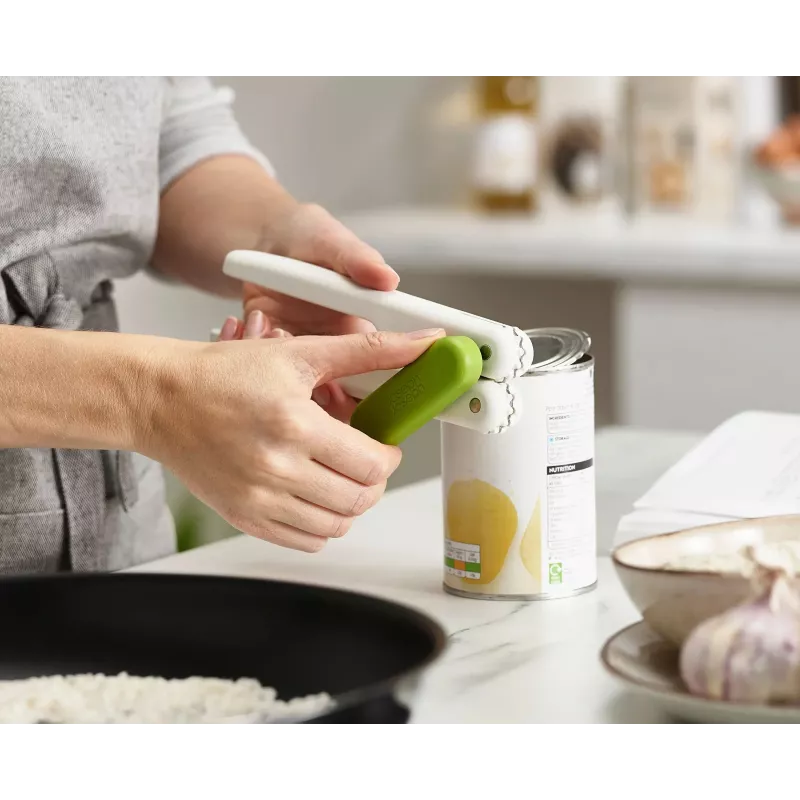 Joseph Joseph Pivot 3-in-1 purkinavaaja - valkoinen/ruostumaton teräs
