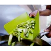 Joseph Joseph Chop2Pot Plus vihreä taitettava leikkuulauta