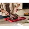 Joseph Joseph Cut&Carve Plus kaksipuolinen XL-leikkuulauta punainen