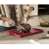 Joseph Joseph Cut&Carve Plus kaksipuolinen XL-leikkuulauta punainen