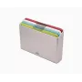 Joseph Joseph Folio Icon 4-osainen monivärinen leikkuulautasarja säilytyskotelolla, grafiitti/hopea