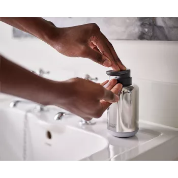 Joseph Joseph EasyStore Luxe saippua-annostelija ruostumaton teräs 350 ml
