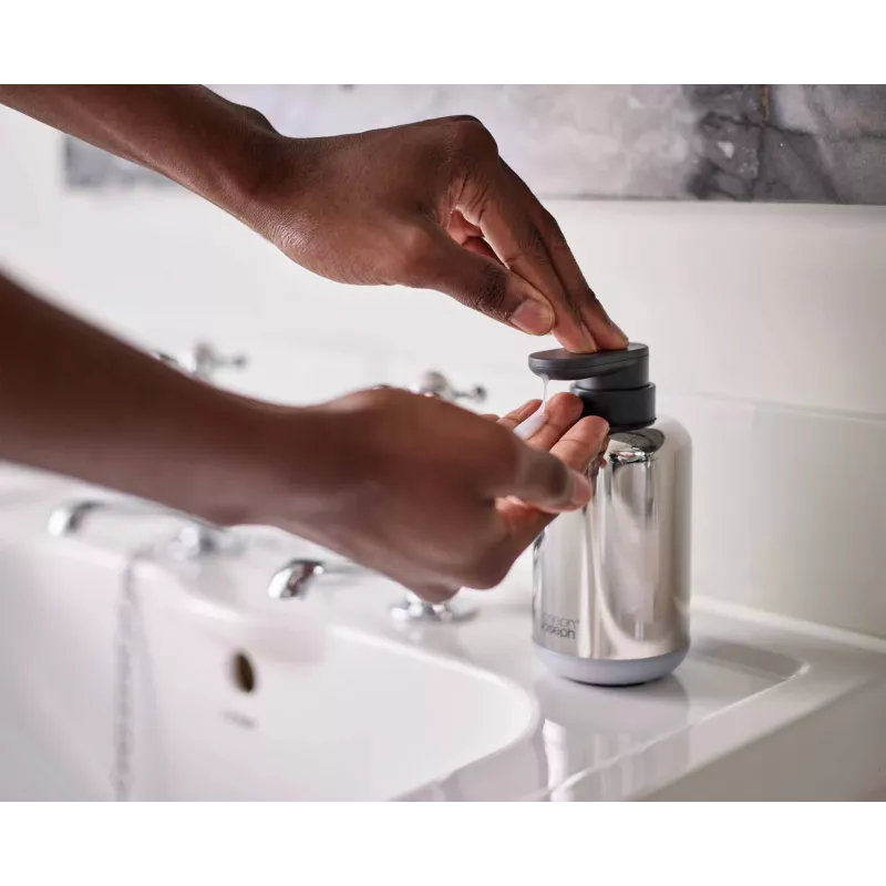 Joseph Joseph EasyStore Luxe saippua-annostelija ruostumaton teräs 350 ml