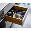 Joseph Joseph Space Fold Handle keraaminen tarttumaton 2-osainen sininen paistinpannusarja