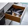 Joseph Joseph Space Fold Handle keraaminen tarttumaton 2-osainen sininen paistinpannusarja