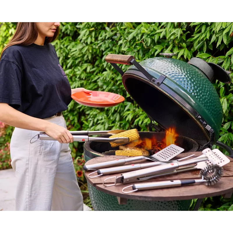 Joseph Joseph GrillOut 2-osainen grillauslasta- ja pihtisarja, harmaa/ruostumaton teräs