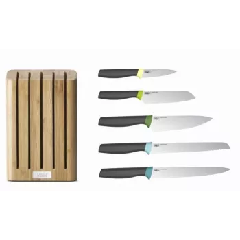 Joseph Joseph Elevate Bamboo veitset 5-osainen setti