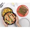 Joseph Joseph M-Cuisine 4-osainen oranssi mikroaaltokeittosetti