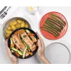 Joseph Joseph M-Cuisine 4-osainen oranssi mikroaaltokeittosetti