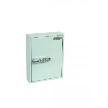 Phoenix Safe KC0601E avainsäilytyslokero - harmaa - 42 koukkua - sähköinen lukko - seinäasennus - 270 x 80 x 350 mm