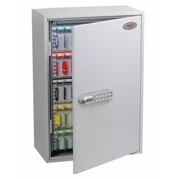 Phoenix Safe KC0605E avainkaappi - harmaa - 300 koukkua - sähköinen lukko - 380 x 205 x 550 mm