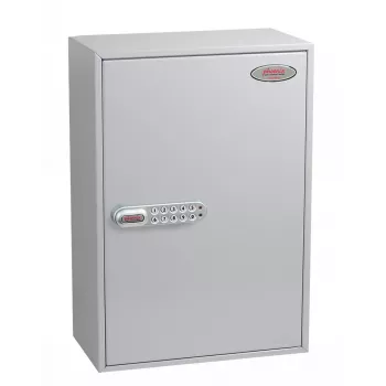 Phoenix Safe KC0605E avainkaappi - harmaa - 300 koukkua - sähköinen lukko - 380 x 205 x 550 mm