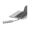 PORT Designs USB-C 9-in-1 -telakointiasema 4K HDMI:llä ja 85W PD:llä - Space Grey