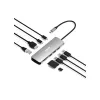 PORT Designs USB-C 9-in-1 -telakointiasema 4K HDMI:llä ja 85W PD:llä - Space Grey