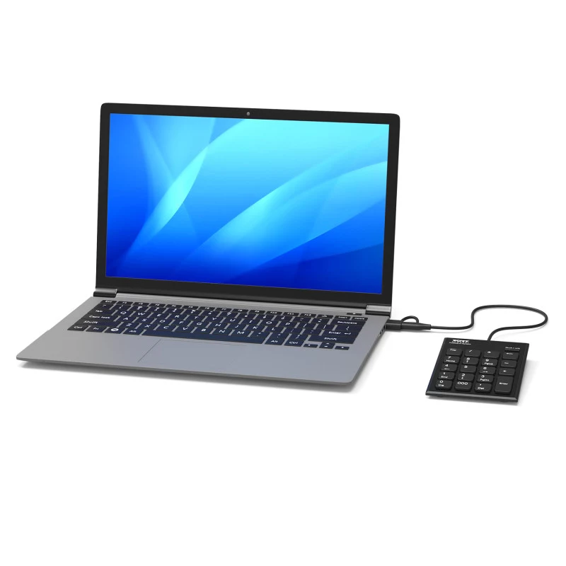 PORT Designs PORT Connect numeronäppäimistö USB-C musta
