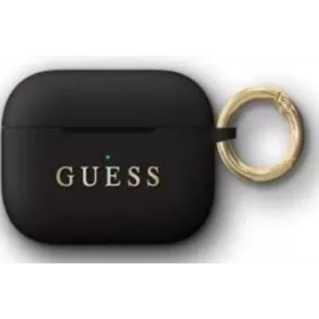 Guess Apple silikonikotelo AirPods Pro musta