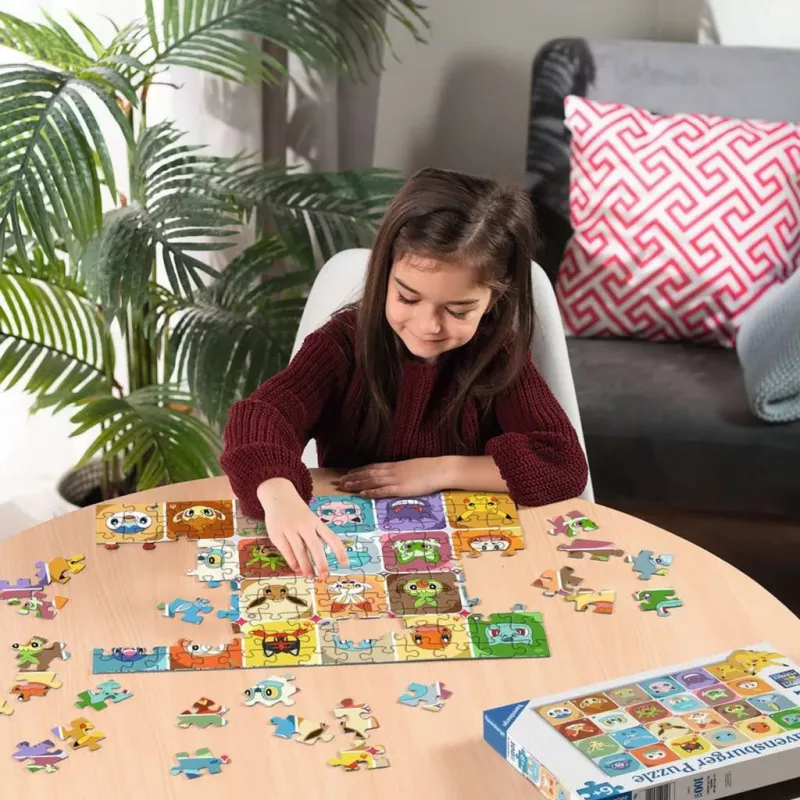 RAVENSBURGER lasten palapeli Pokémon Faces (100 palaa)
