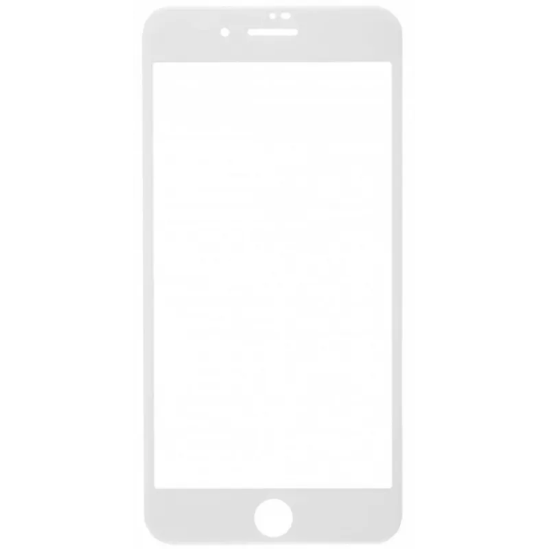 EVELATUS Apple iPhone 7 Plus/8 Plus 2.5D Full Cover Japan Glue Glass Anti-Static valkoinen
