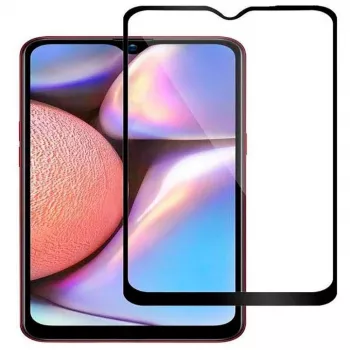 Evelatus Samsung Galaxy A20s 2.5D Full Cover Japan Glue Glass Anti-Static näytönsuojus