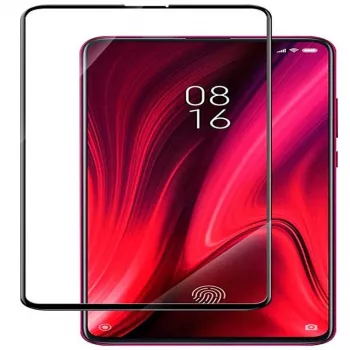 Evelatus Xiaomi Mi 9T Pro 2.5D musta kehys (Full Glue) karkaistu lasinen näytönsuojakalvo